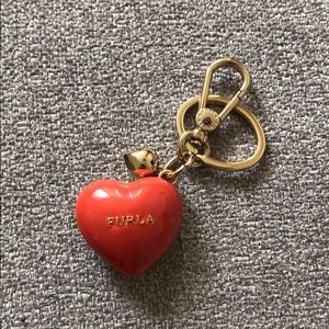 FURLA Key chain Heart shape New